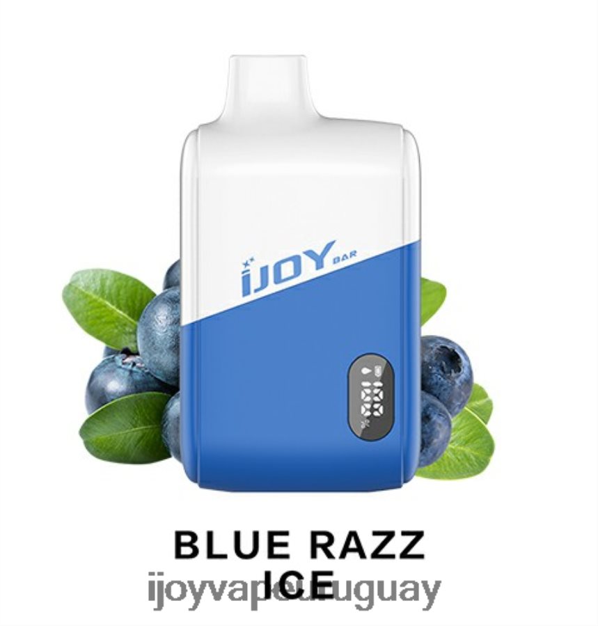 iJOY Disposable Vape Flavors - iJOY Bar IC8000 desechable N20LL179 hielo azul
