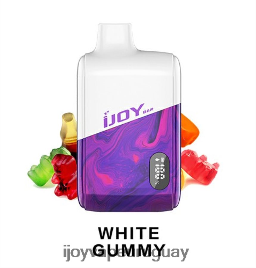 iJOY Disposable Vape Flavors - iJOY Bar IC8000 desechable N20LL199 gomoso blanco