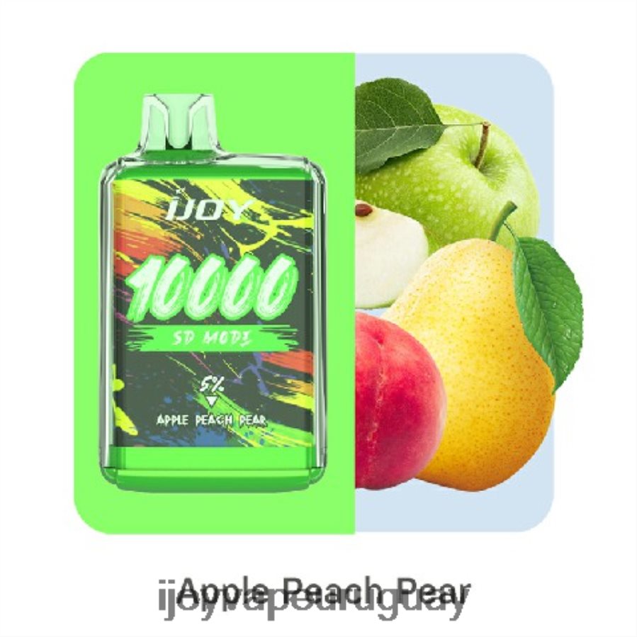 iJOY Disposable Vape Price - iJOY Bar SD10000 desechable N20LL160 manzana durazno pera