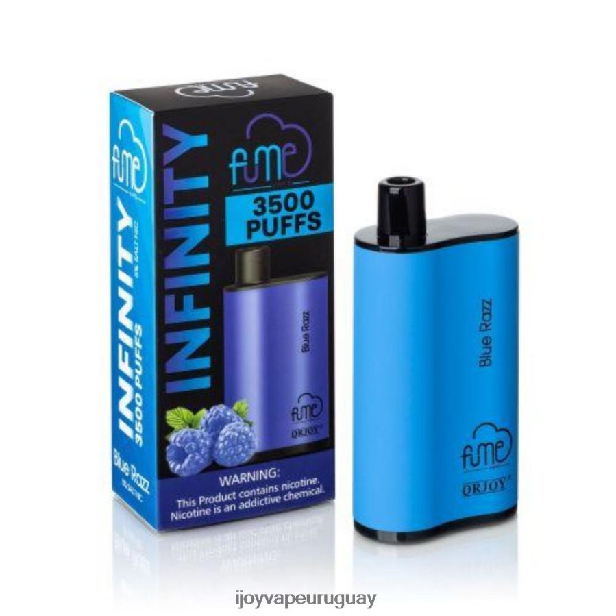 iJOY Vape Disposable - iJOY Fume Infinity desechables 3500 inhalaciones | 12ml N20LL68 Razz azul