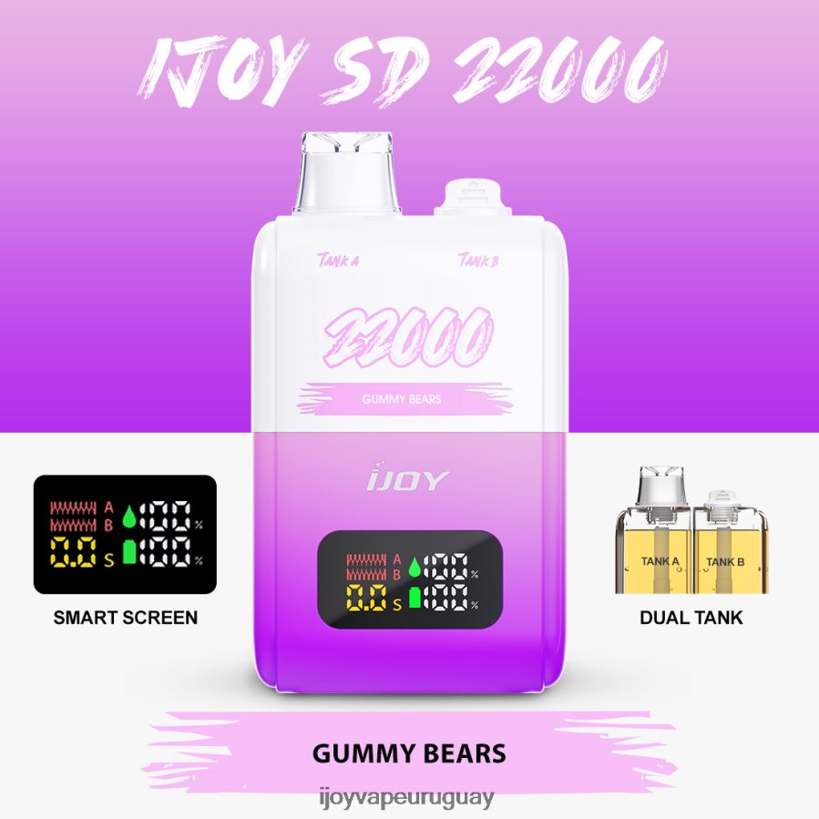 iJOY Vapes for Sale - iJOY SD 22000 desechable N20LL154 ositos de goma